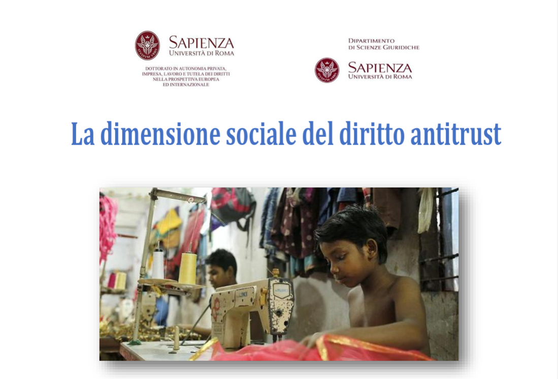 La dimensione sociale dell'antitrust